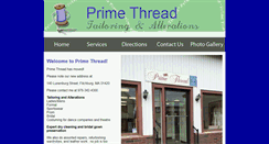 Desktop Screenshot of primethreadalterations.com