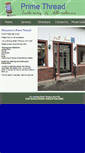 Mobile Screenshot of primethreadalterations.com